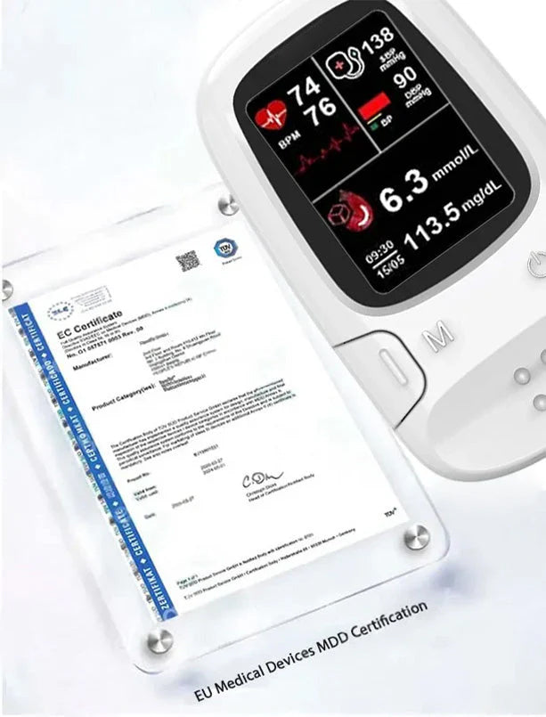 🔥 Final 3 Hours: 50% OFF 🏆 Brand-New Non-Invasive Smart Blood Glucose Monitor ✅ TGA Certified