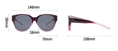 🏆 50K+ SOLD! – Almost Gone🔥🎁Polarized UV400 Fitover Sunglasses with Large Lens