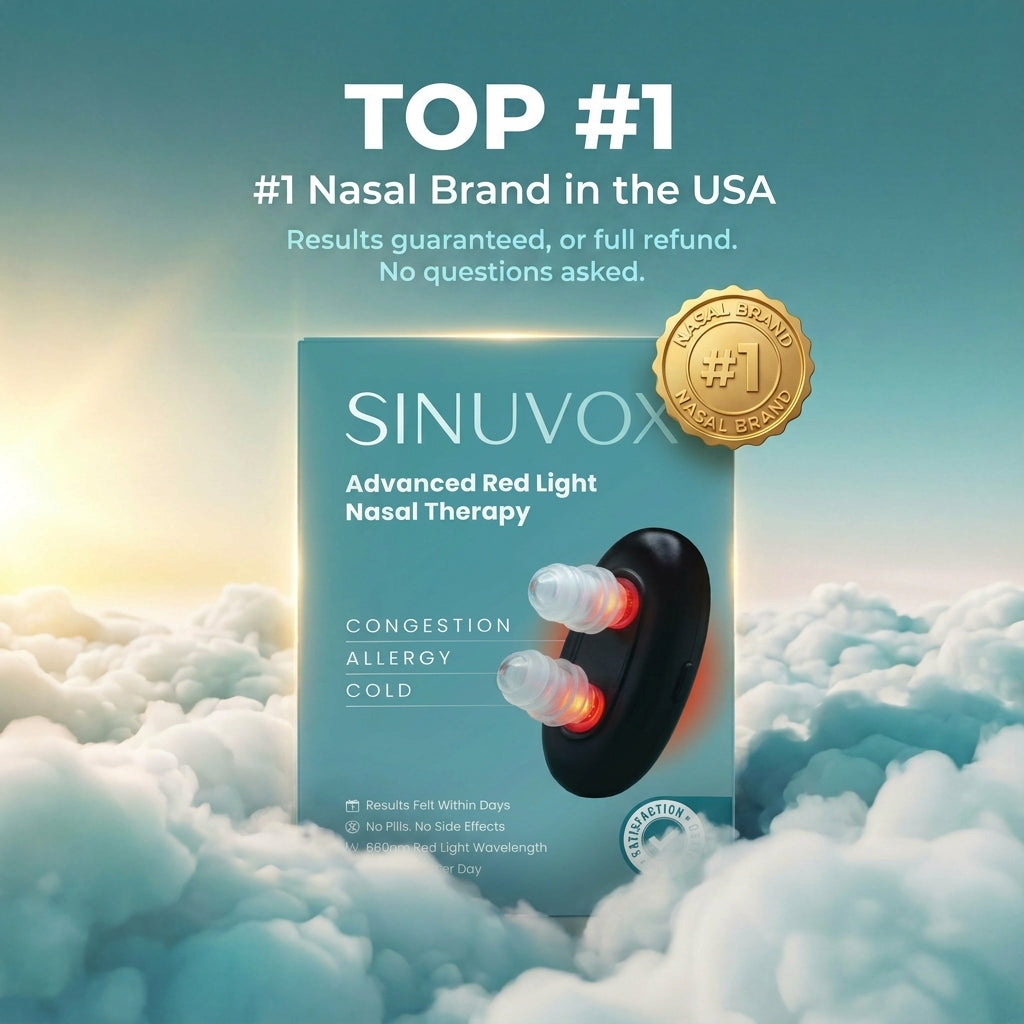 Sinuvox Red Light Nasal Relief