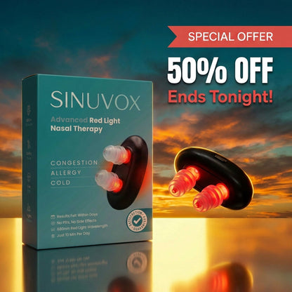 Sinuvox Red Light Nasal Relief