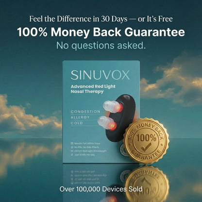 Sinuvox Red Light Nasal Relief