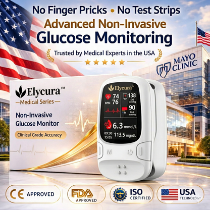🔥 Final 3 Hours: 50% OFF 🏆 Brand-New Non-Invasive Smart Blood Glucose Monitor ✅ TGA Certified