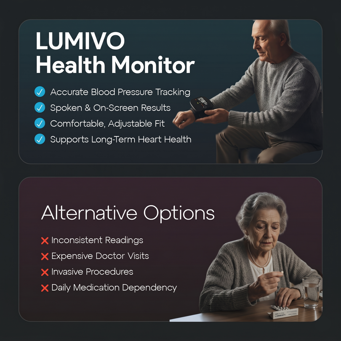 LUMIVO™- Clinical-Grade BP Monitor