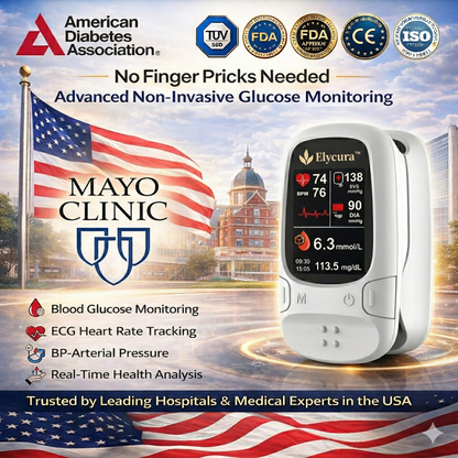 🔥 Final 3 Hours: 50% OFF 🏆 Brand-New Non-Invasive Smart Blood Glucose Monitor ✅ TGA Certified