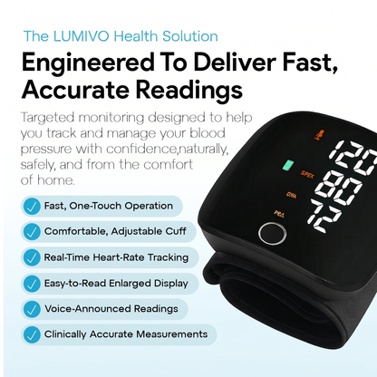 LUMIVO™- Clinical-Grade BP Monitor
