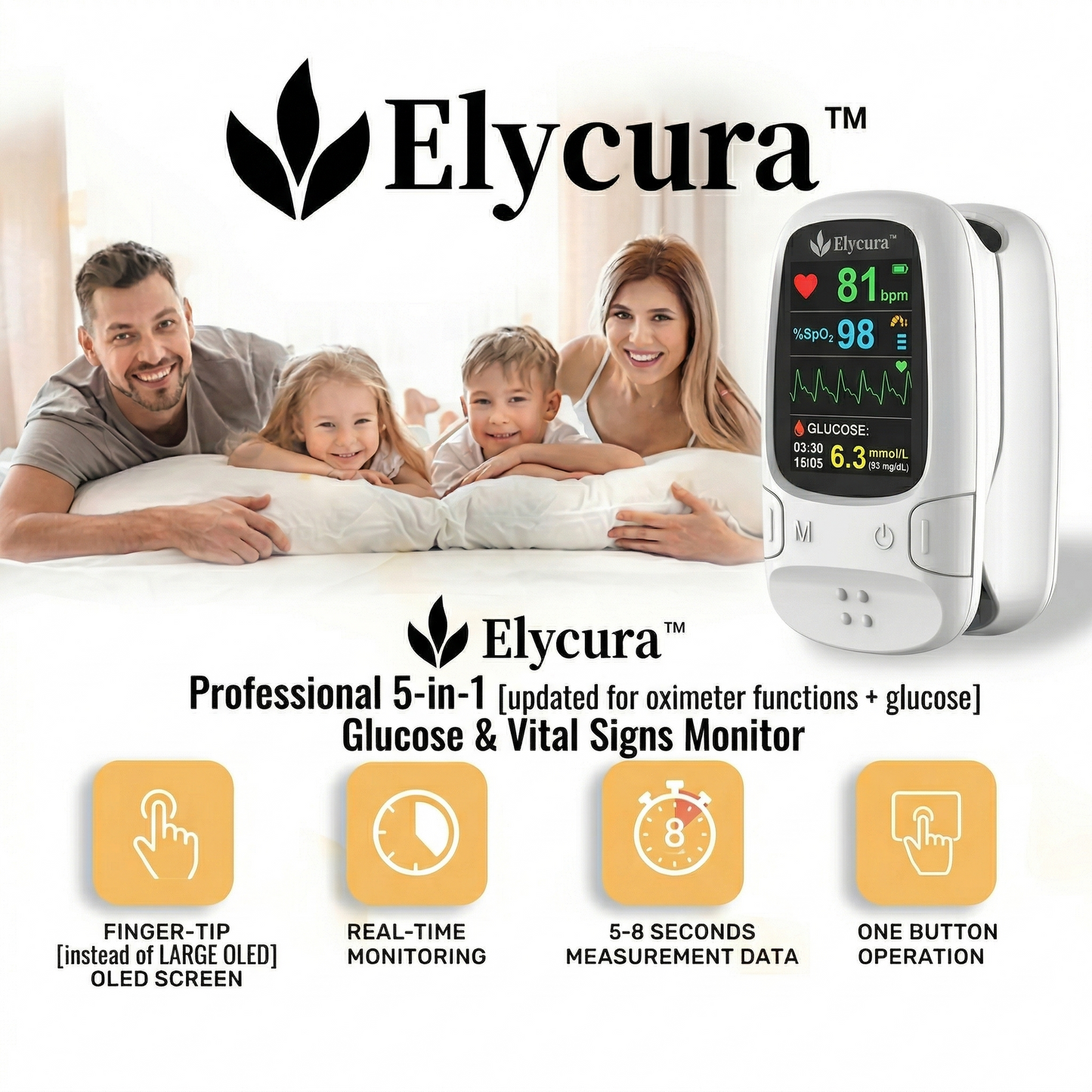 🔥 Final 3 Hours: 50% OFF 🏆 Brand-New Non-Invasive Smart Blood Glucose Monitor ✅ TGA Certified