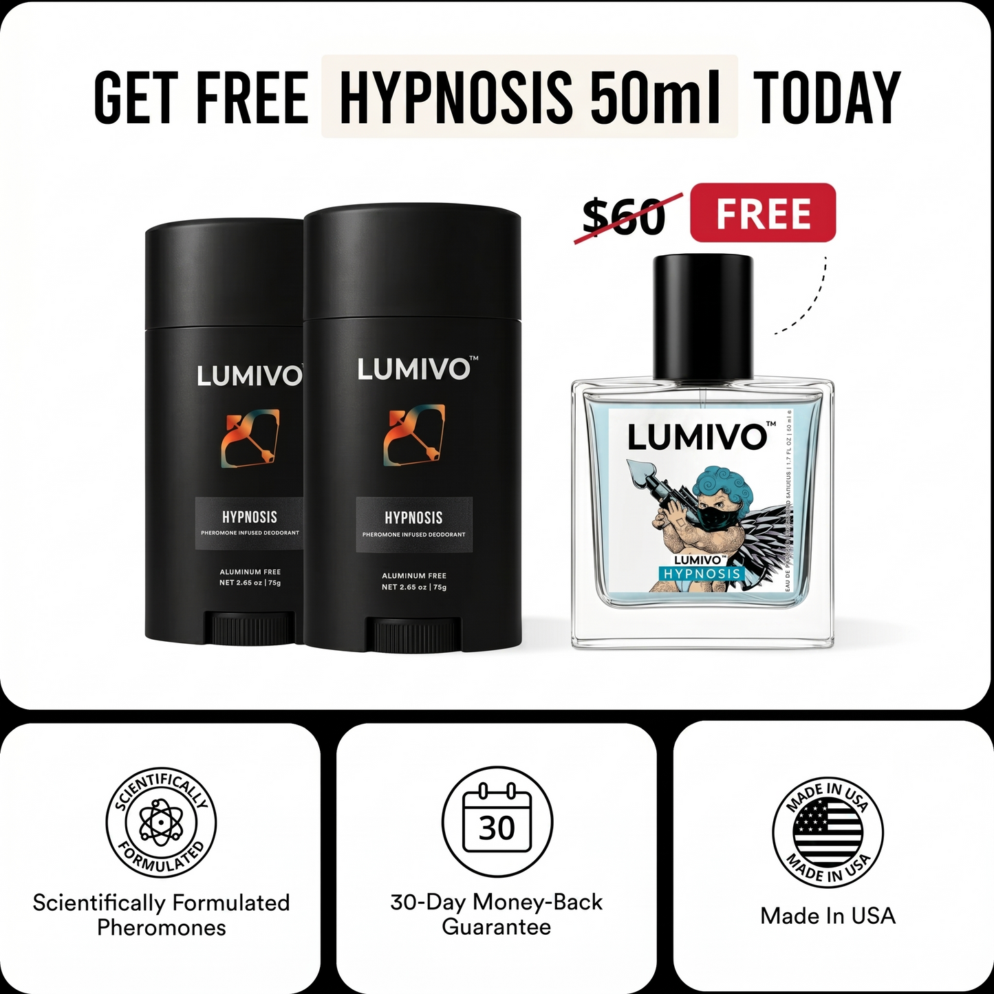 Block Odor, Trigger Desire — The Only Deodorant That Gets You Noticed
