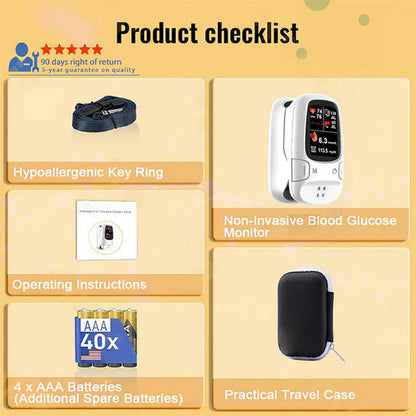🔥 Final 3 Hours: 50% OFF 🏆 Brand-New Non-Invasive Smart Blood Glucose Monitor ✅ TGA Certified